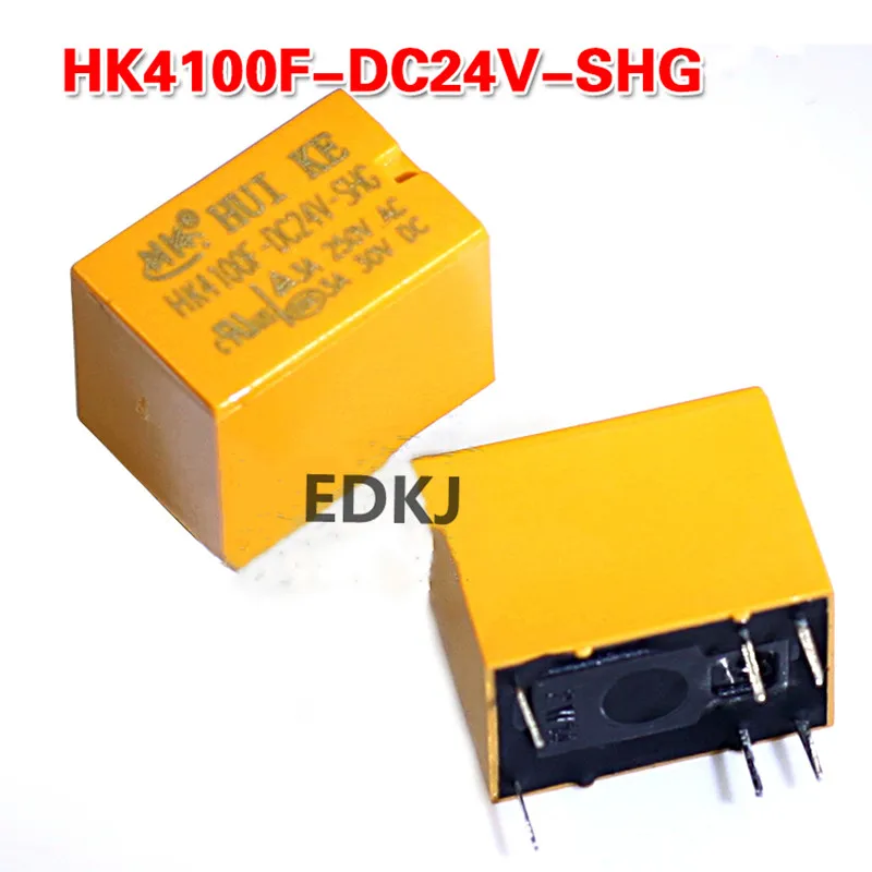 5 шт./лот Φ реле 5V 9V 12 V 24V HK4100F DIP6 3A 250V AC/ 30V DC | Строительство и ремонт