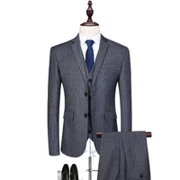 2022 new mens slim button suit pure color dress blazer host show jacket coat pant mens formal blazer plus size s 6xl