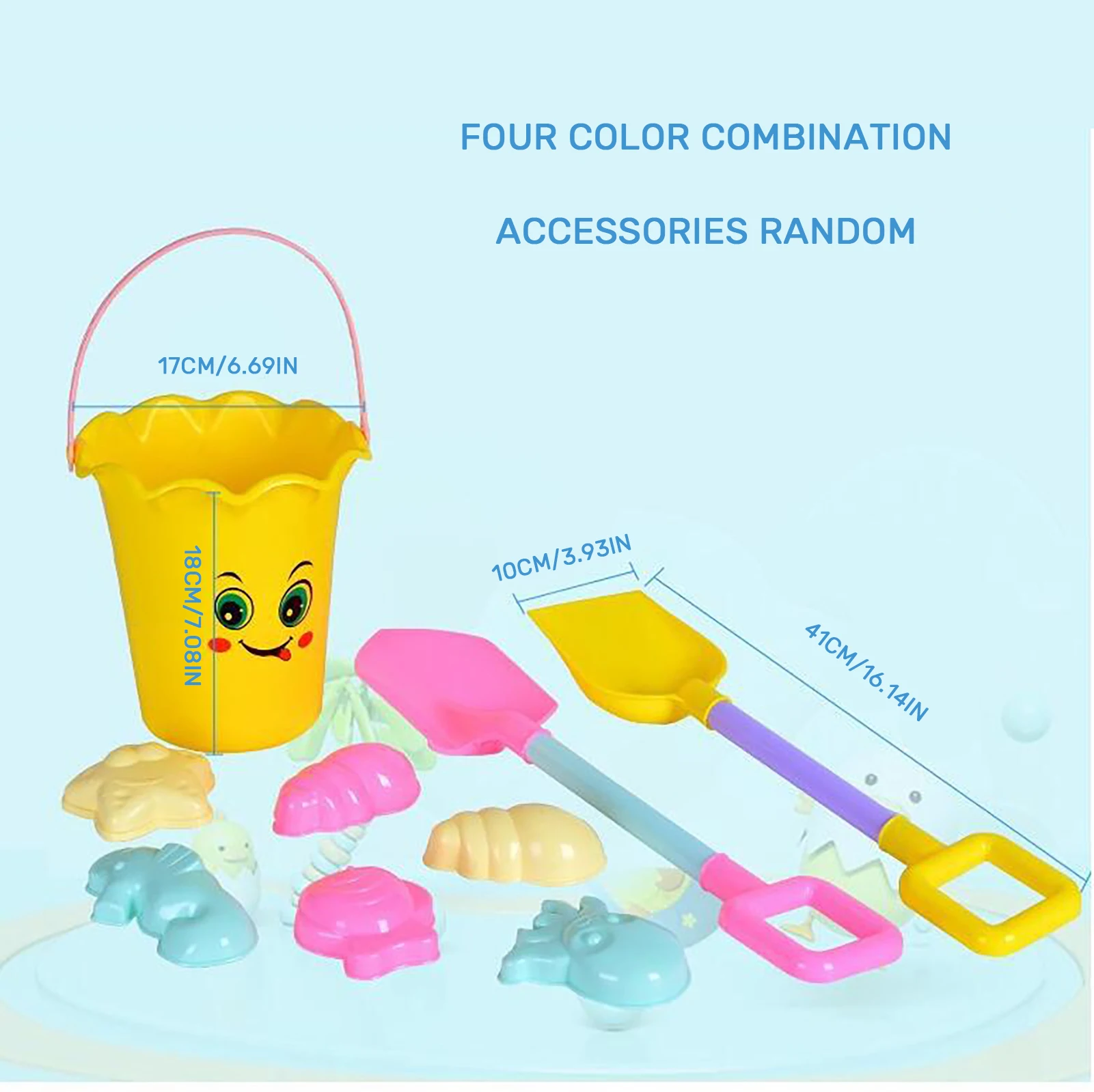 

1set Beach Toys For Kids Sand Toys Game Beach Children Sandbox Set Kit Summer Toys For Beach Play Sand Water Game Baby Toys