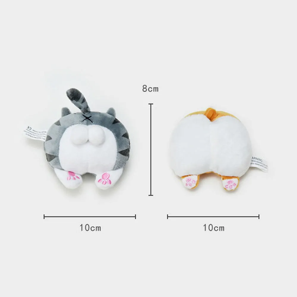 Корги Кот прикладом мягкие животные заполнены стежком игрушки сумка Kawaii