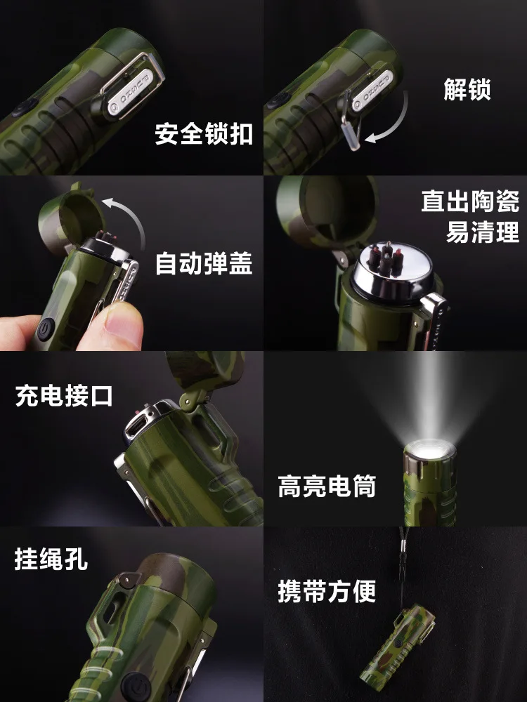 Уличный фонарик для кемпинга из АБС долгое время герметичная водонепроницаемая