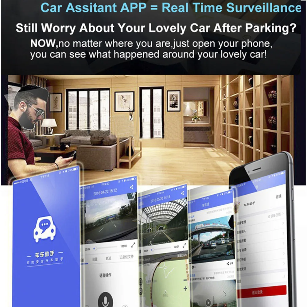 Зеркало видеорегистратор HGDO 10 дюймов Android 8 1 4g ADAS GPS Full HD 1080P|Видеорегистраторы| |