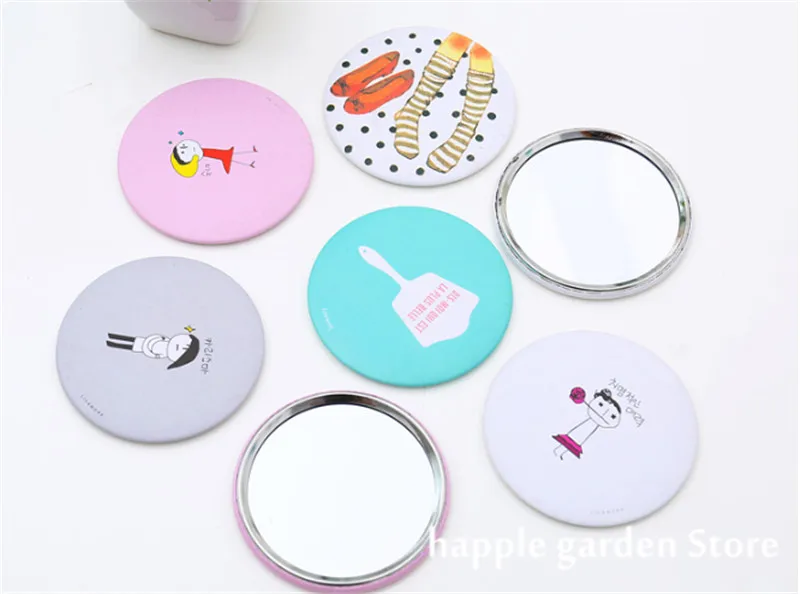 Милые Герой мультфильма Минни для девочек 17g карманный зеркало макияжа