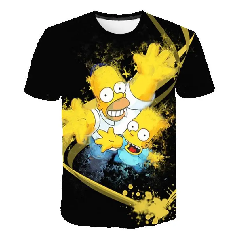 

Camiseta de manga corta para hombre, ropa informal con estampado 3D de happy make, Dizi, moda de verano 2021 Parent-child outfit