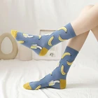 1 пара, забавные женские носки с фруктами в стиле Харадзюку