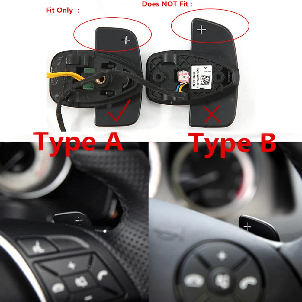 Углеродное волокно для Mercedes Benz A B C E CLA GLA Class W176 W246 W204 W212 C117 X156 весло рулевого колеса