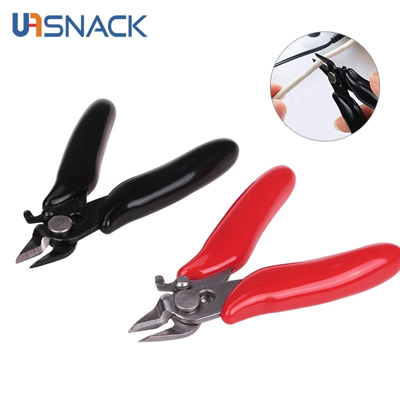 

3.5 Inch Electrical Wire Cable Cutters Home Cutting Pliers Multi Functional Side Snips Flush Stainless Steel Nipper Hand Tools
