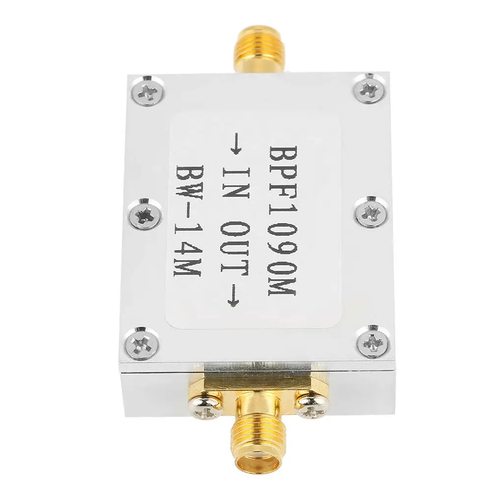 1090MHz ADS-B Aeronautical Bandwidth 14MHz Passband SMA Interface Band-pass Filter @50Ω Bandpass Circuit | Обустройство дома