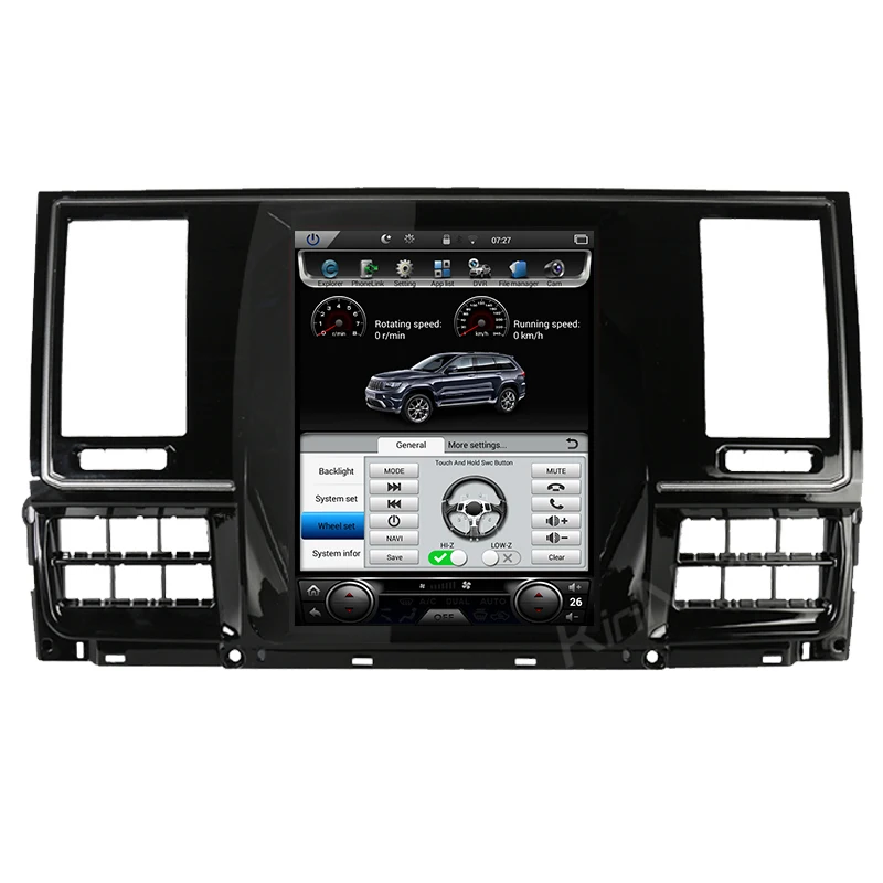 KiriNavi 10 4 inch вертикальный Экран Tesla Стиль 1 Din Android 9 0 автомобиль радио для VW Volkswagen T6