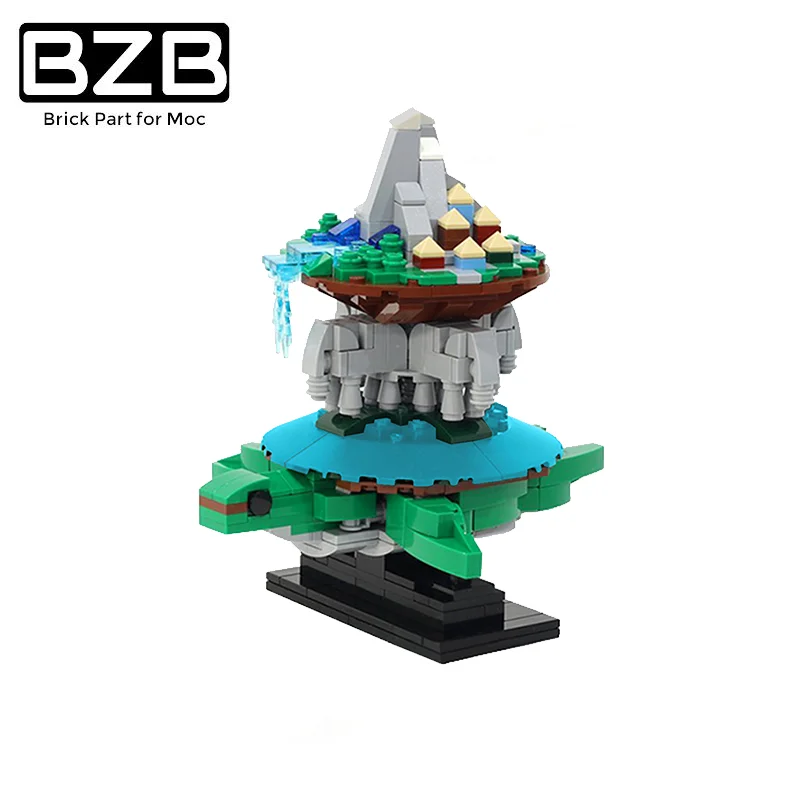Конструктор BZB MOC морские животные черепаха-башня креативная модель детские