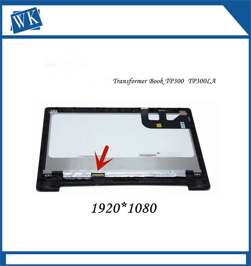 Для Asus TP300 TP300L TP300LA TP300LD 13 3 дюймов ноутбука сенсорный экран ЖК-дисплея в сборе 1366*768