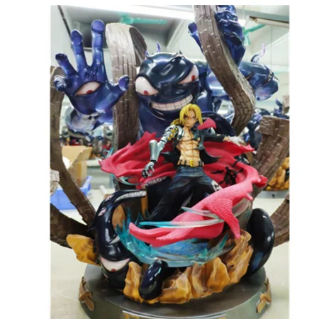 Аниме статуя цельнометаллический алхимик Эдвард Элрик Полный Портрет 1/6 бюст GK