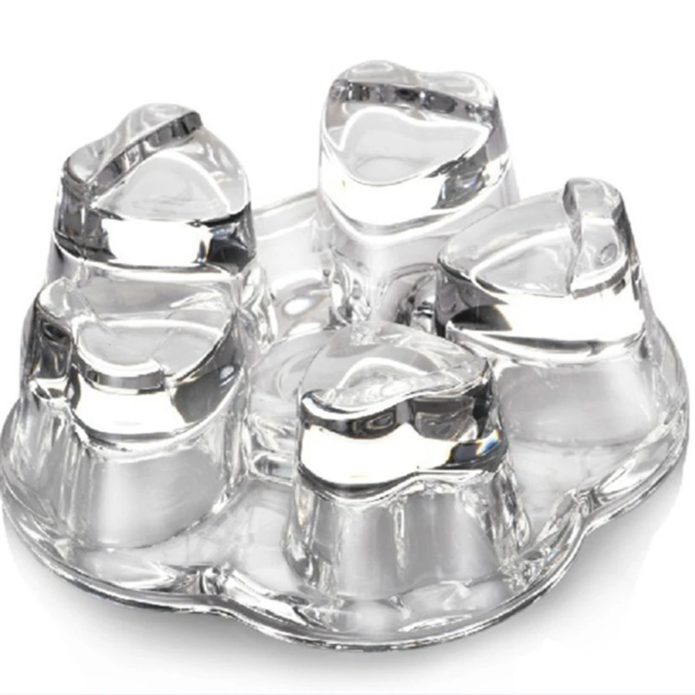 Heart Shape Heat Resistance Glass Flower Teapots Heater Coffee Maker Heating Base Heat-Resisting Tea pots Warmer Clear Cup | Дом и сад