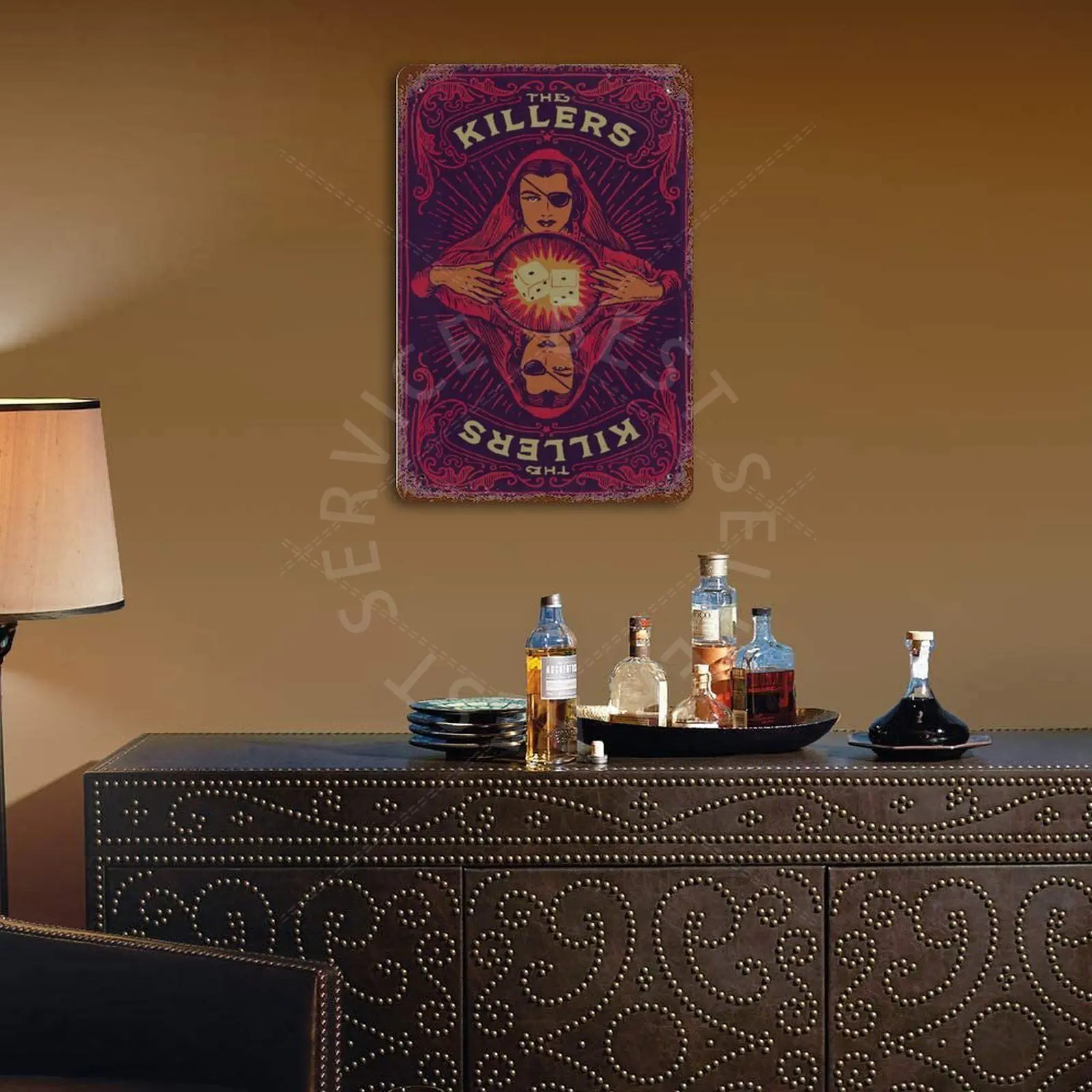 

Killers Vintage Metal Plaque Sign Bar Home Wall Decor Signs Retro Metal Poster Tin Sign Man Cave Pub Kitchen Plates