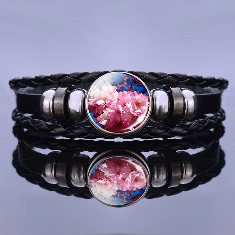 Солнечная система панк браслет солнце Юпитер земля Луна ртуть стекло бусина