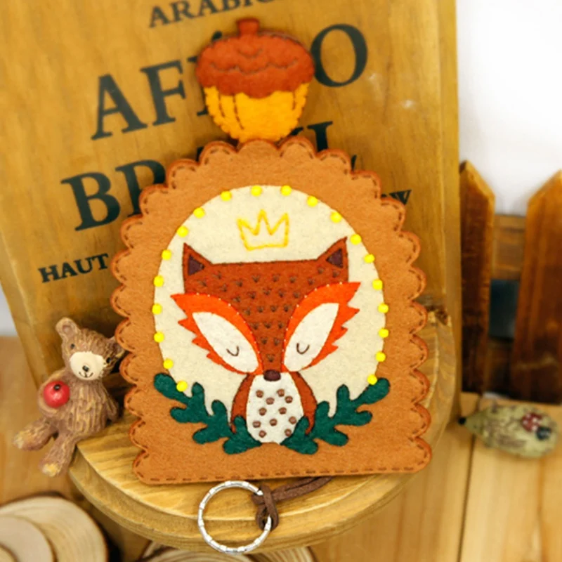 Нетканый набор ручной работы для творчества фетровое украшение сделай сам сумка