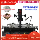 Наладочная станция LY IR8500 V2 BGA, 220 В, 450 Вт, 2 зоны + 90 мм, комплект для ремонта материнской платы, паяльная станция