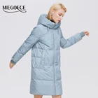 MIEGOFCE 2021 Новая коллекция зимнее женское пальто, простое и модное, длинное теплая женская куртка, хлопковое пальто профессионального стиля D21858