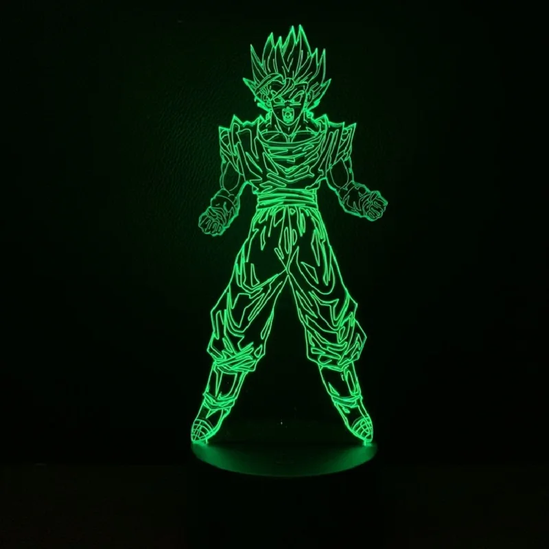 VCity 3D ночник Dragon Ball серии Goku мультфильм рисунок Touch беспроводной USB лампа атмосферное освещение домашний магазин стол современный декор