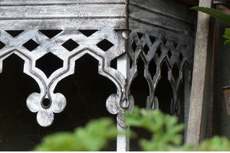 Складной Деревянный металлический Ретро-стол в деревенском стиле | Мебель