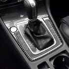 Устойчивая к ржавчине углеродная волоконная Автомобильная Экипировка в простом стиле интерьерная Защитная премиум-наклейка для водителя для Golf 7 2013-2017