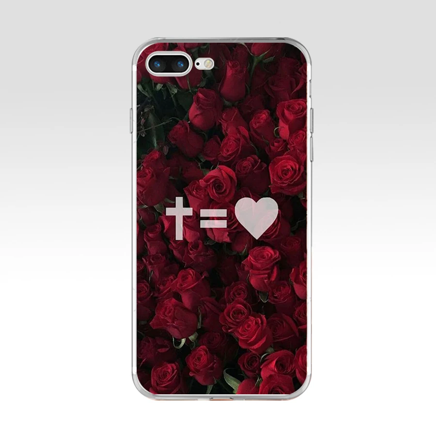 280FG красная роза цветы Мягкий ТПУ силиконовый чехол для Apple iPhone5 5s se 6 6s 7 8 plus x xr xs