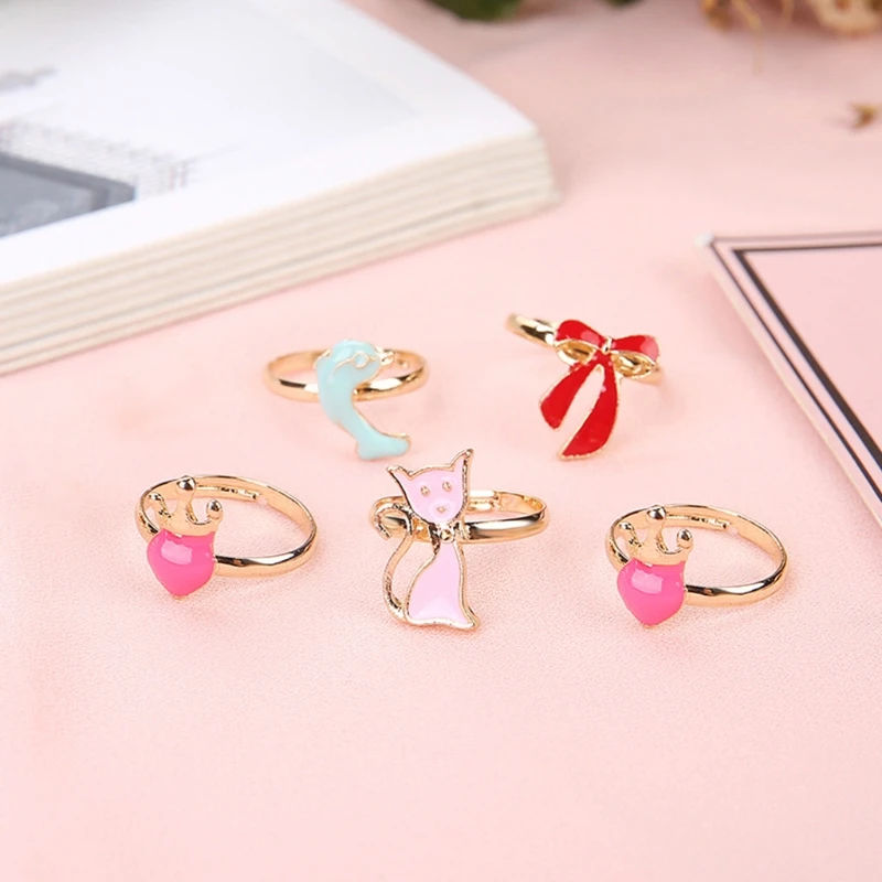 36 шт./компл. нижнее белье с рисунком из мультфильма трусы кольца на день рождения