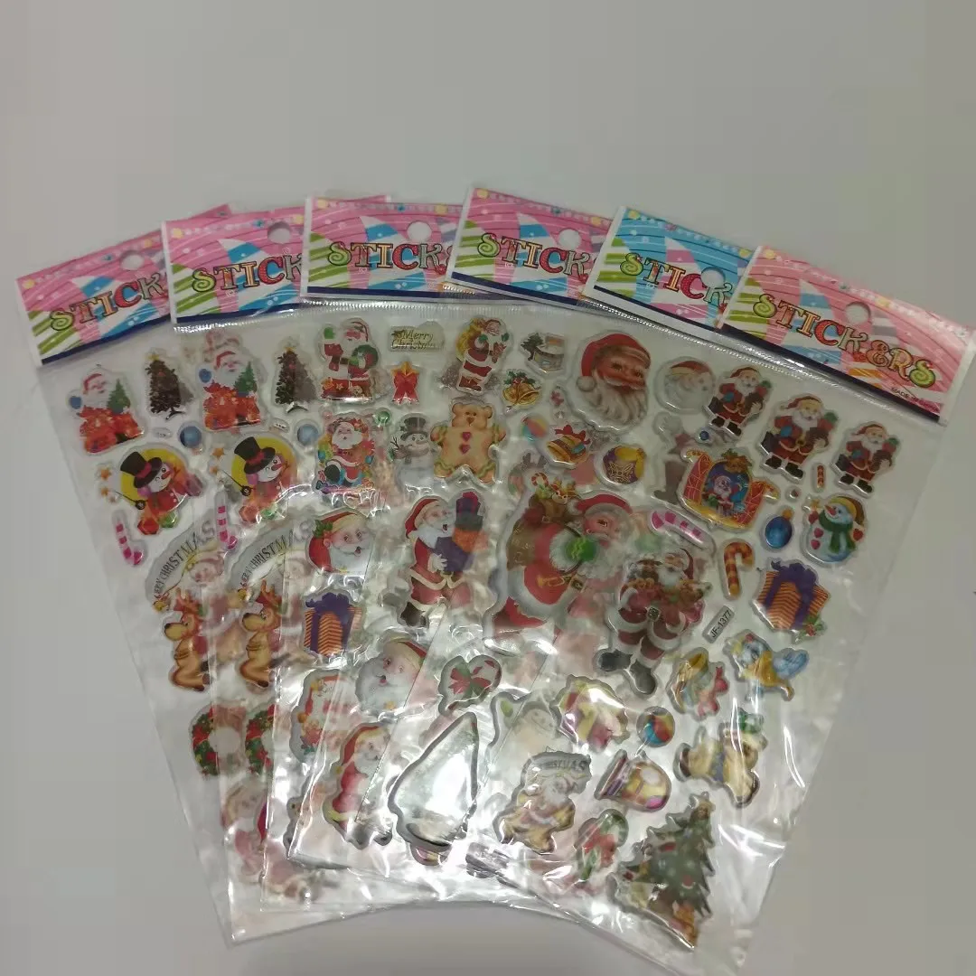 

6 шт., наклейки «Санта-Клаус»