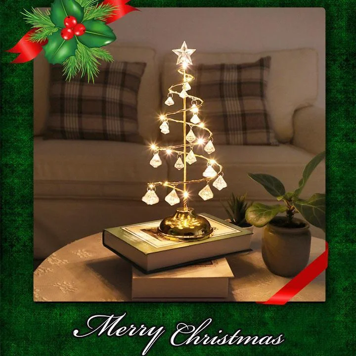 

Light Up Christmas Tree Mini Christmas Tree With Lights Small Accessories Cone Gifts Christmas Desktop New Year