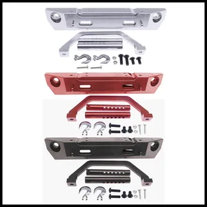 Передний бампер RCAWD из обработанного сплава для 1-10 RGT 86100 86110 FTX5579 Outback Fury детали гусеничного трактора