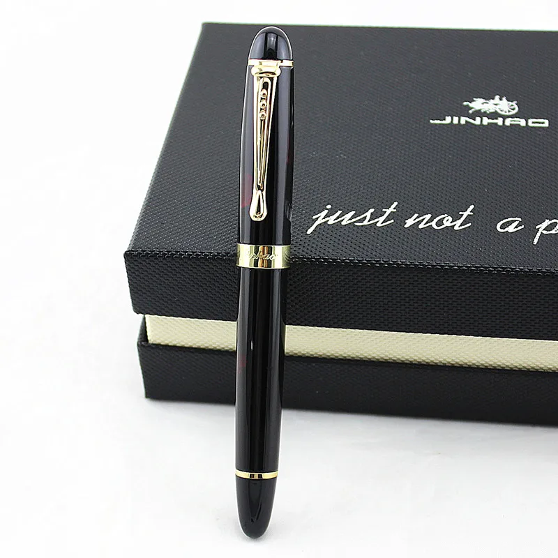 JINHAO x450 матовая шероховатая поверхность Черная Ручка-роллер высокое качество роскошные офисные школьные канцелярские принадлежности материал металлические принадлежности - Цвет: R