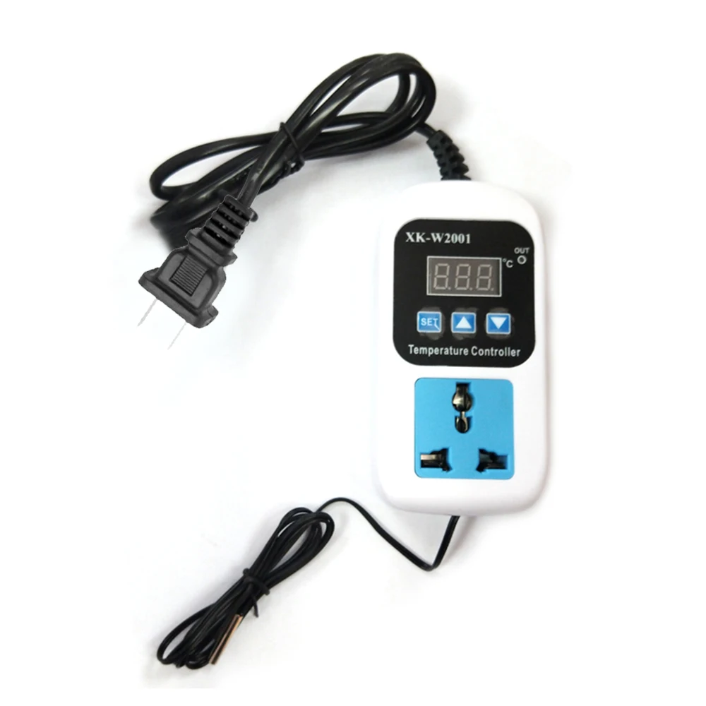 Цифровой светодиодный регулятор температуры для рептилий 110 220 в 1500 вт|Приборы