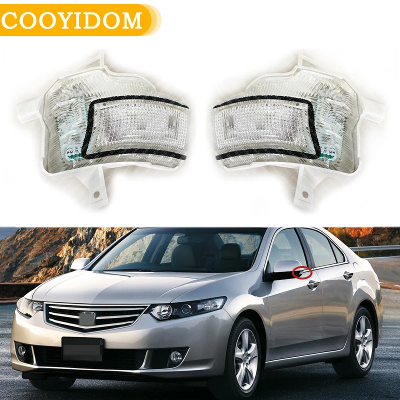 

Car Side Mirror Blinker Repeater Light LED Rearview Mirror Turn Signal Lamp For Honda For Accord Euro CU 2008 2009 2010-2012