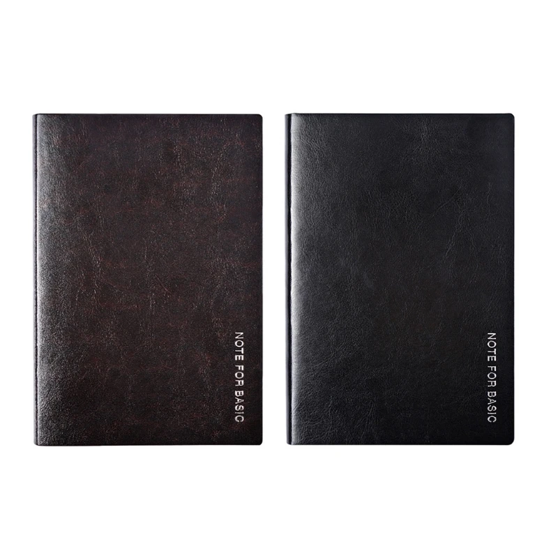 

Деловой портфель, блокнот, блокнот для офисных собраний, минут, блокнот, черный, красный, коричневый, A5, 96 листов, блокнот для журнал с подклад...