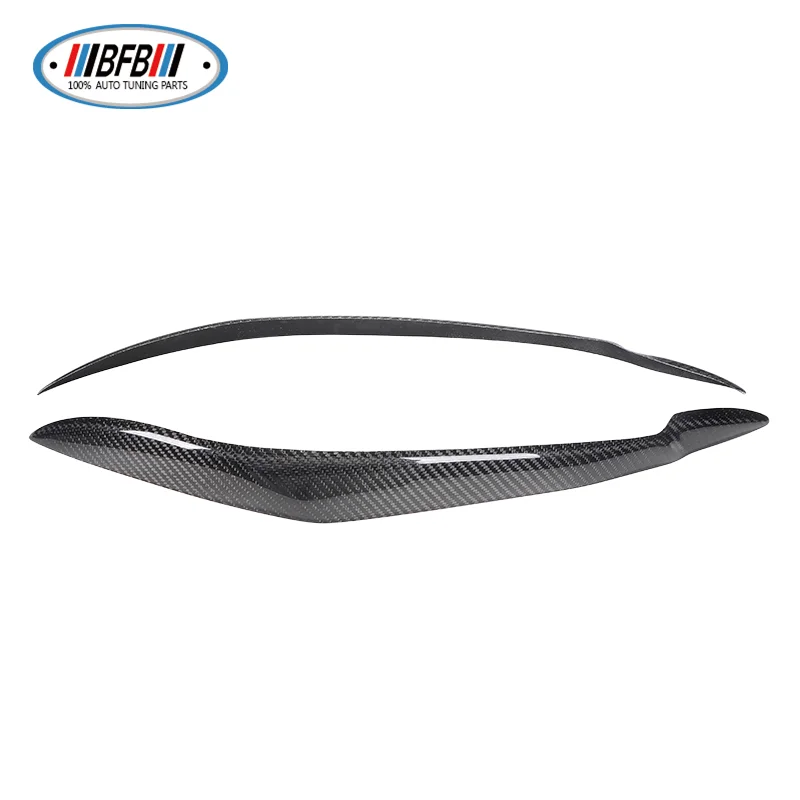 

2 шт., карбоновые накладки на передние фары BMW X5 E70 X6 2007-2010