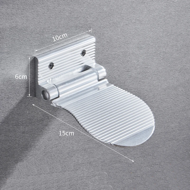 Алюминиевая Подставка для душа подставка ног и ванны складная алюминиевая