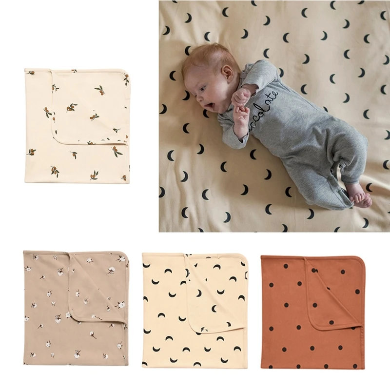 

Baby Cotton Muslin Blanket Swaddle Wrap Newborn Bath Towel Infant Stroller Sleepsack Bedding Stroller Cover