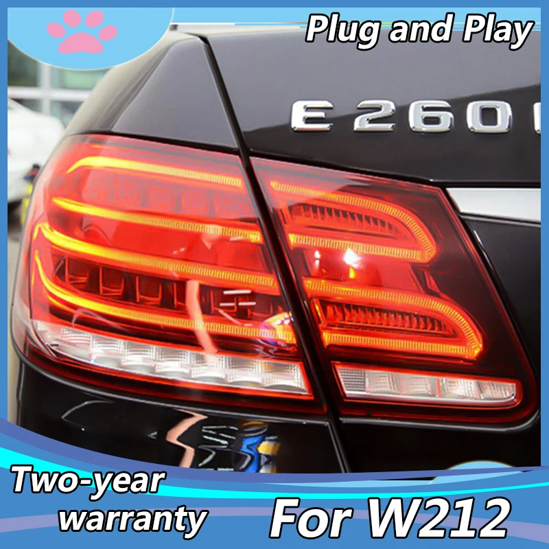 

CAR Styling For BENZ E-CLASS W212 2009-2016 E350 E300 E250 E63 Rear LED Tail Light Rear Brake Light Stoplight Reversing Lamp