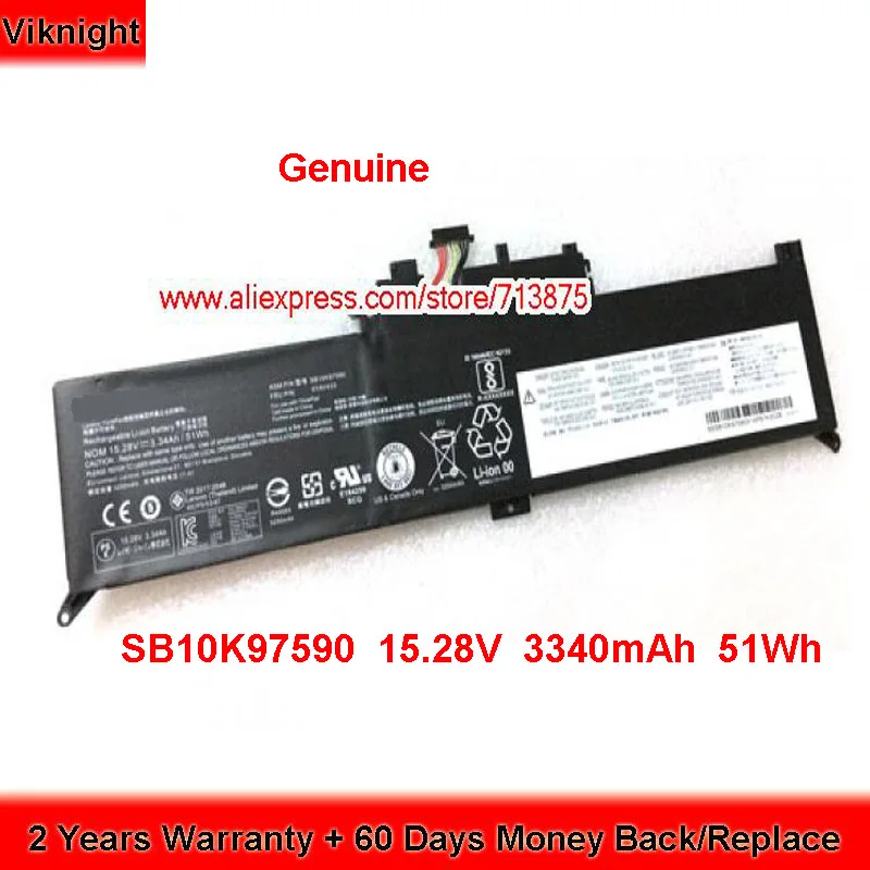 Оригинальный аккумулятор для ноутбука SB10K97590 01AV433 Lenovo X380 Yoga 20LJS02W00 370 360 Series 15 28 V