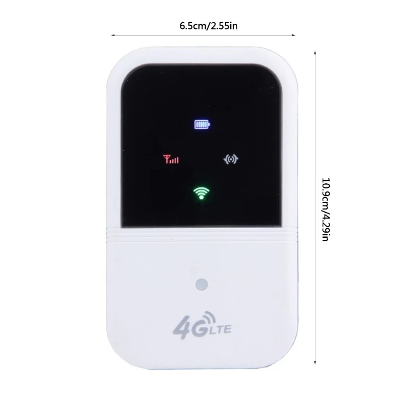 

4G LTE Mobile WiFi Hotspot Travel Router Partner Wireless SIM Routers 2.4G 150Mbps with SD SIM Card Slot Universal