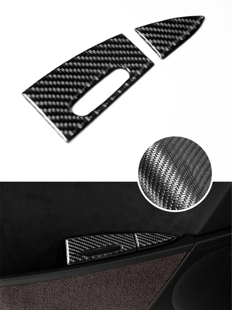 

2pcs Rear Door Ashtray Car Accessories Interior Stickers For Porsche Cayenne Sport SUV 2003-2010 WITH NAVIGATION SYSTEM