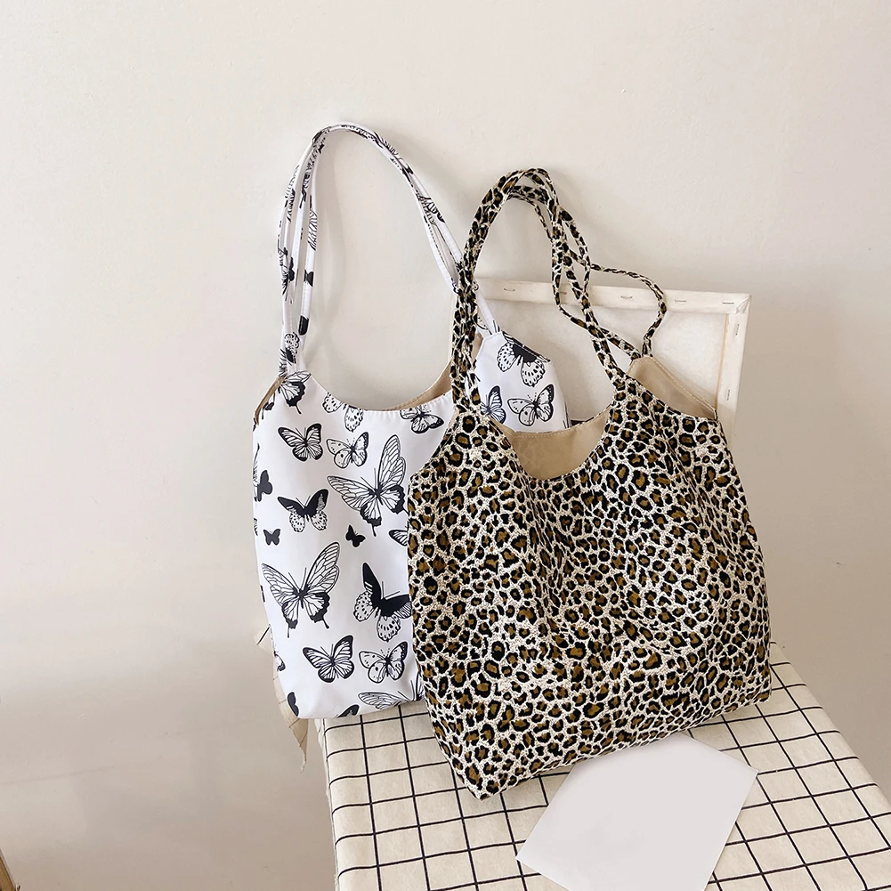

Simply Crossbody Bags Zebra Printed Canvas Shoulder Messenger Bag Lady Chain Travel Small Handbags for Women 2020