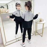 active girls clothes set teen kids tracksuit spring autumn long sleeve 2pcs children clothing suits girl sets 5 6 8 10 12 years