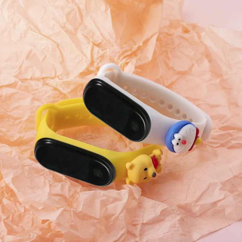 Ремешок Pikachu Pokemon для Xiaomi Mi Band 5 4 3 NFC силиконовый сменный Браслет Для ремешок из
