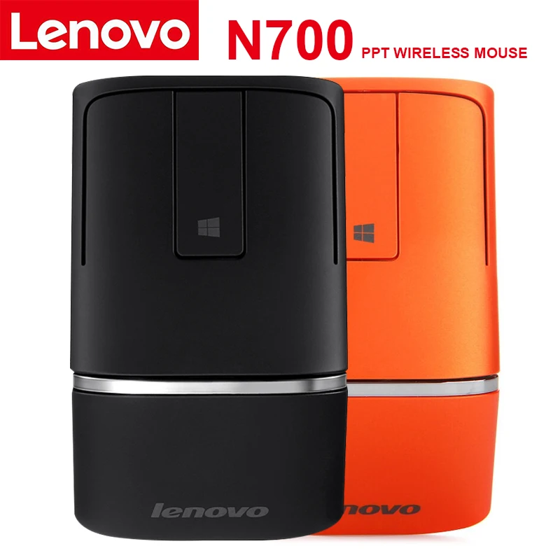 Оригинальная беспроводная мышь Lenovo N700 эргономичный дизайн для Windows 10 8 7 поддержка