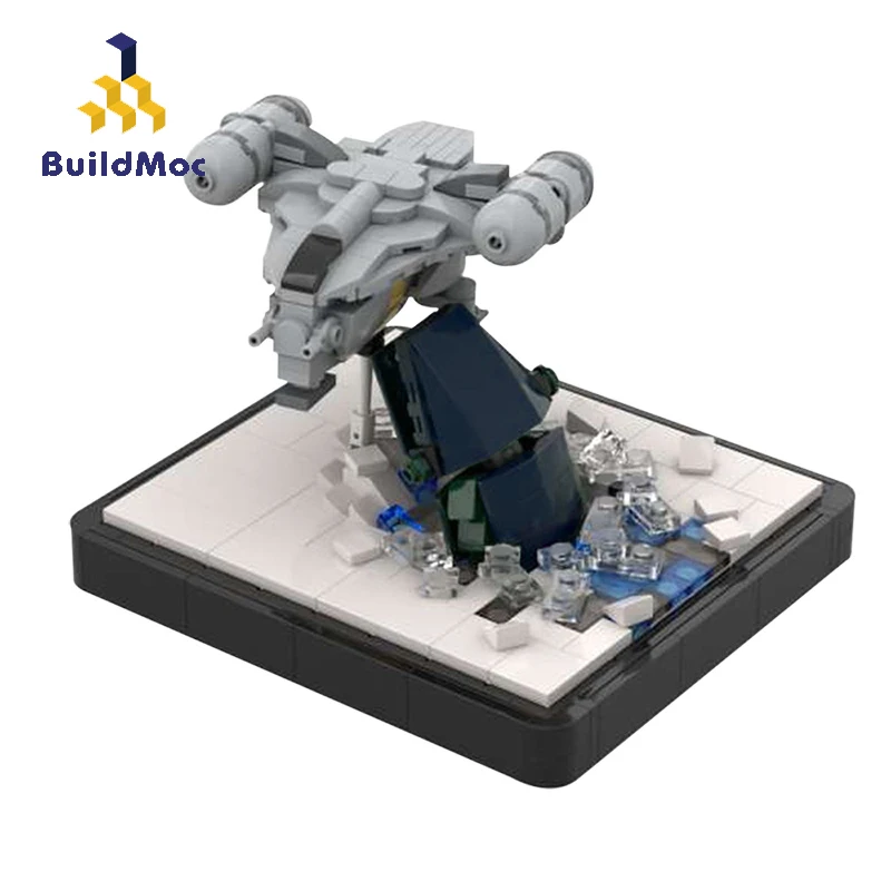BuildMoc Creator Expert Series Star Movie Razor Crown строительные блоки MOC Коллекция Модель кирпича