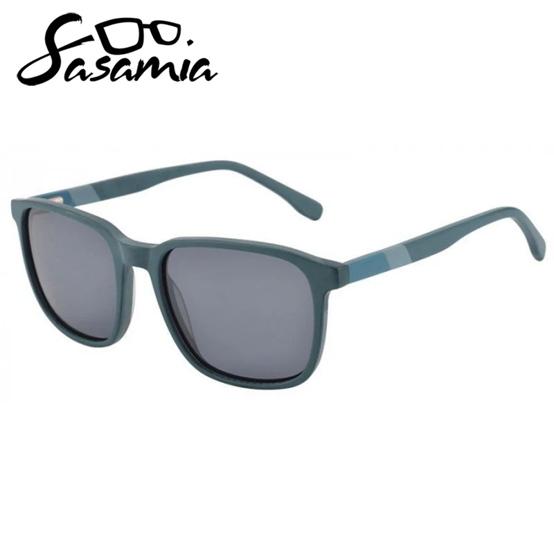 

SASAMIA Unisex Sunglasses Polarized Lens Man UV400 Oculos Gafas De Sol Acetate Full Rim Female Sun Glasses WD6002