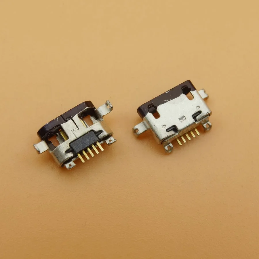 100 шт. Micro USB разъем для зарядного порта штекер гнездо док станции запасная часть