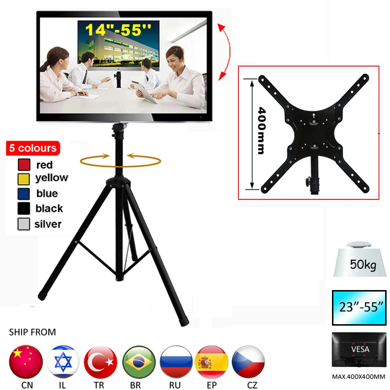 50kgs Max.vesa 400x400mm