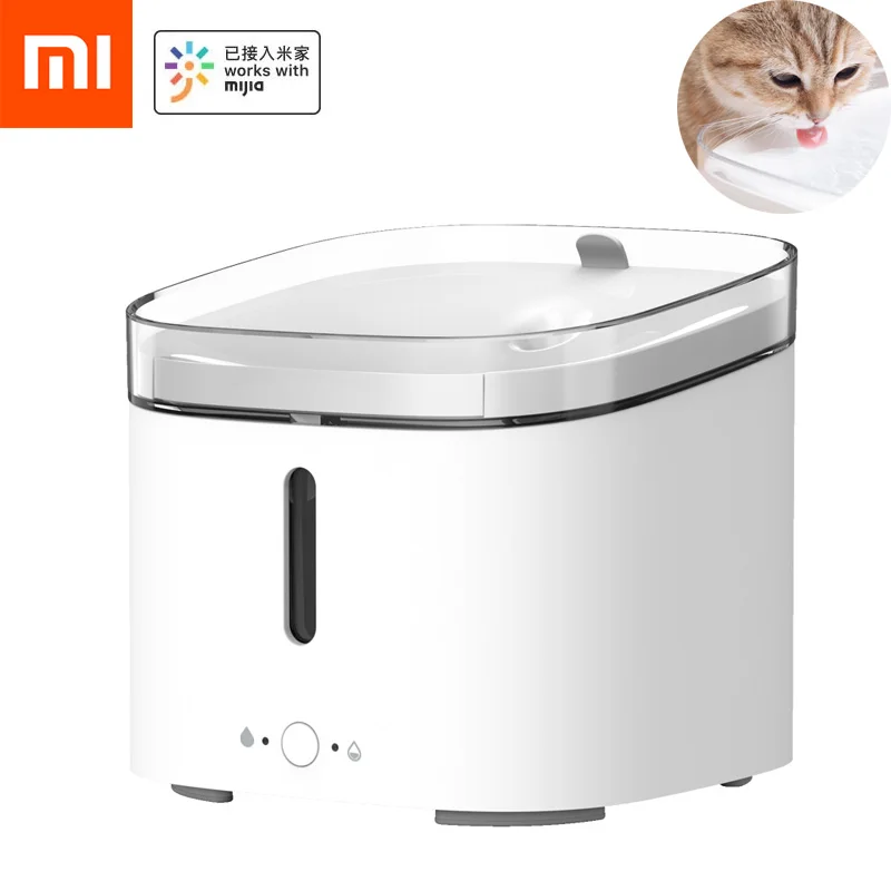 Дозатор воды для домашних животных Xiaomi Mijia 2020 автоматический Поильник бесшумная